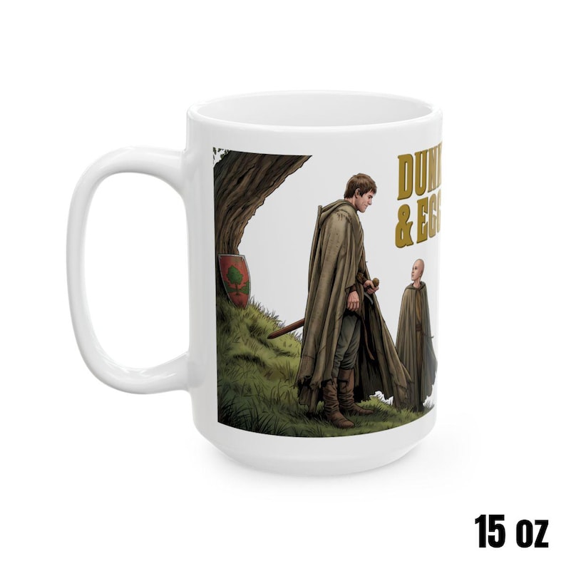 Dunk and Egg, Shield Under The Elm Tree Cup Mug 15 Uncje objętości