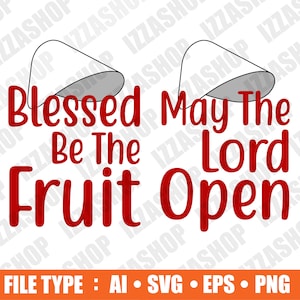 Blessed Be The Fruit SVG: Handmaid's Tale Cut File (Digital Download)