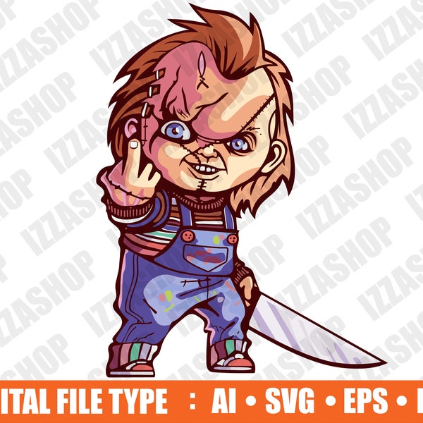 Chucky Vector - Etsy