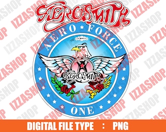 Wayne's World Aerosmith Sublimation Design PNG Digital Instant Download