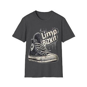 Limp Bizkit Vintage Shirt, Metal Rock Band Tee, Distressed Graphic T-Shirt,90s Y2K Grunge Punk Gothic Tour Merch,Alternative Rock Clothing
