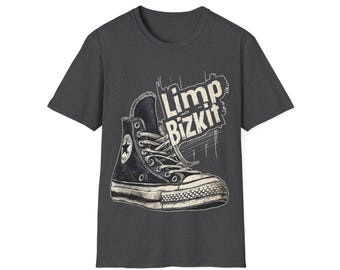 Limp Bizkit Vintage Shirt, Metal Rock Band Tee, Distressed Graphic T-Shirt,90s Y2K Grunge Punk Gothic Tour Merch,Alternative Rock Clothing