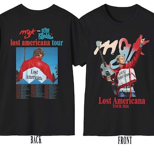 Mgk Shirt Lost Americana - Etsy