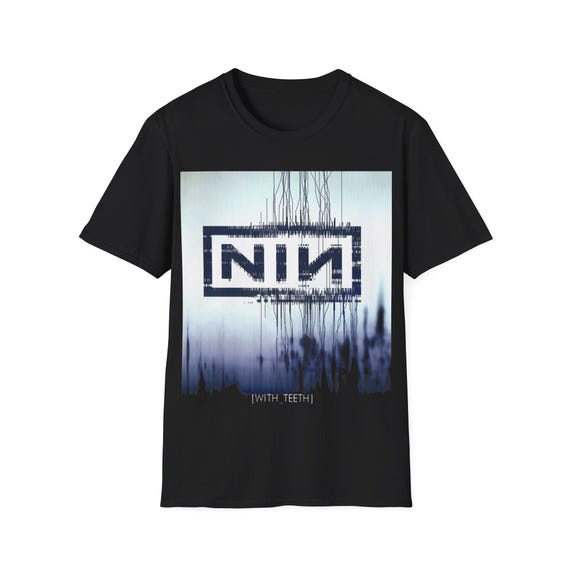 Nine Inch Nails Shirt, NIN Band Tee, Industrial Rock Music Merch