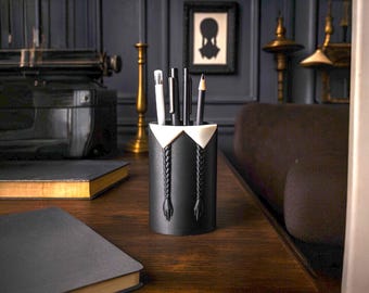 Geflochtener Desktop Halter für Make Up Pinsel oder Stifte