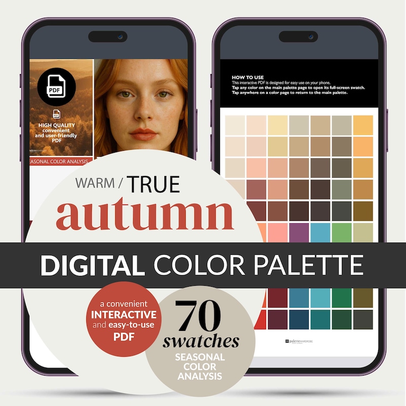 Color Chart Clothes Styling - Etsy