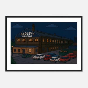 Bagleys London - Nightclub Wall Art