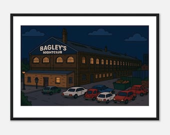 Bagleys London - Nightclub Wall Art