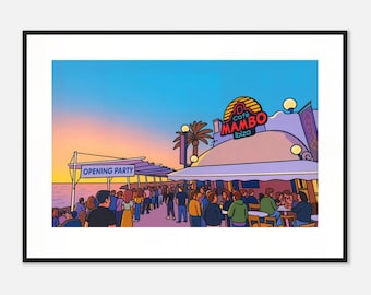 Cafe Mambo Ibiza -  Wall Art