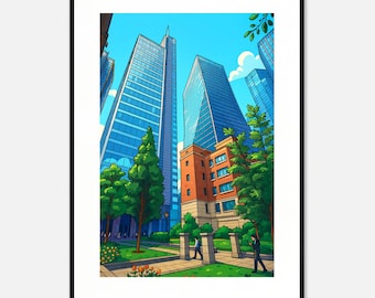 Bishopsgate - London Wall Art