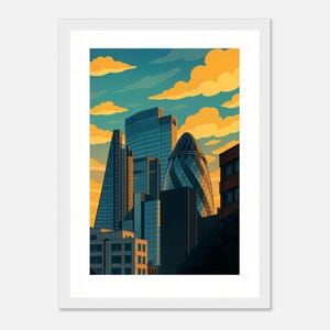 The City - London Wall Art