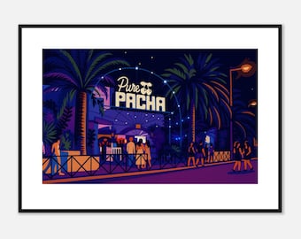 Pacha Ibiza - Nightclub Wall Art