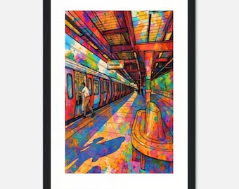 London Underground - London Wall Art