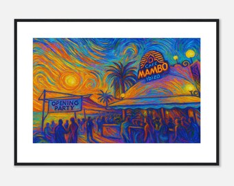 Cafe Mambo Ibiza - Artist Inspired Wall Art