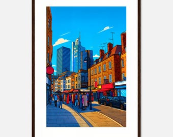 Petticoat Lane Market - London Wall Art