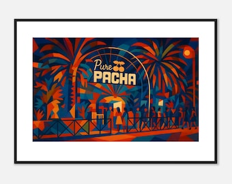 Pacha Ibiza - Nightclub Artist Inspired Wall Art