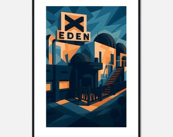 Eden Ibiza - Artist Inspired Nightclub Wall Art