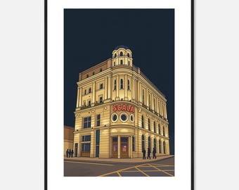 Scala London - Nightclub Wall Art