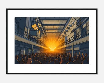 Printworks London - Nightclub Wall Art