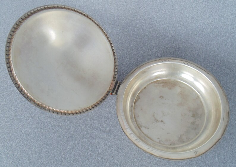 Silver Plated Bed Warmer Wooden Handle Nice Condition