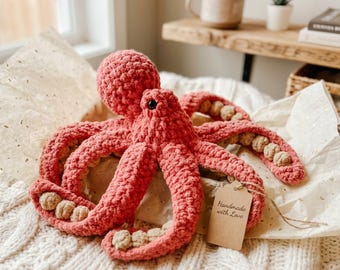 Anchor The Octopus Pattern | Crochet Pattern |Digital Download | PDF