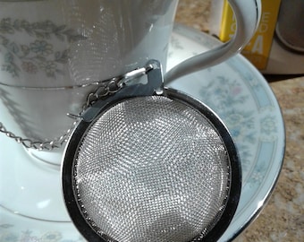 2" Sphere Stainless Steel Mesh Tea Infuser