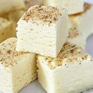 8 oz Egg Nog Fudge