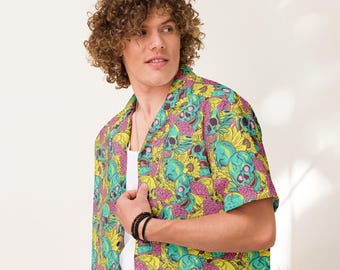 Zombie & Sunflower Dress Shirt