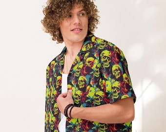 Andy Warhol-Style Zombie Art Dress Shirt