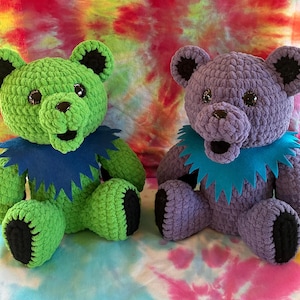 Crochet Stash Jar Pattern PDF | Deady Bear | Dancing Bear Inspired | Home Decor