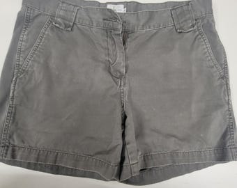 Womens Gray VINTAGE CK Calvin Klein Jeans Chino Cargo Shorts Y2K Hiking Walking