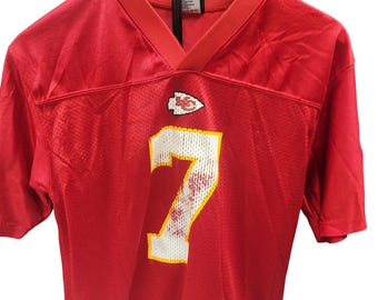 Koszulka Kansas City Chiefs Reebok Cassel 7 męska duża czerwona do futbolu amerykańskiego NFL