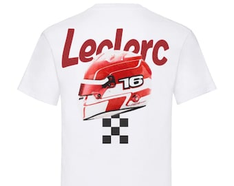 Charles Leclerc Formula 1 Graphic T Shirt