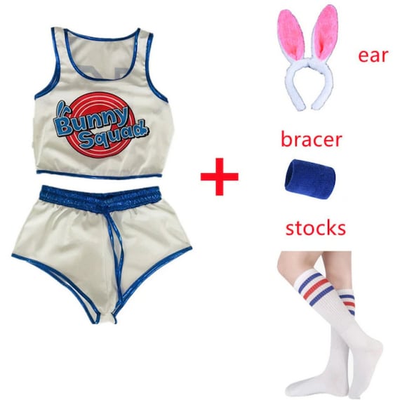 Space Jam Lola Bunny Rabbit Cosplay Costume vlr.eng.br