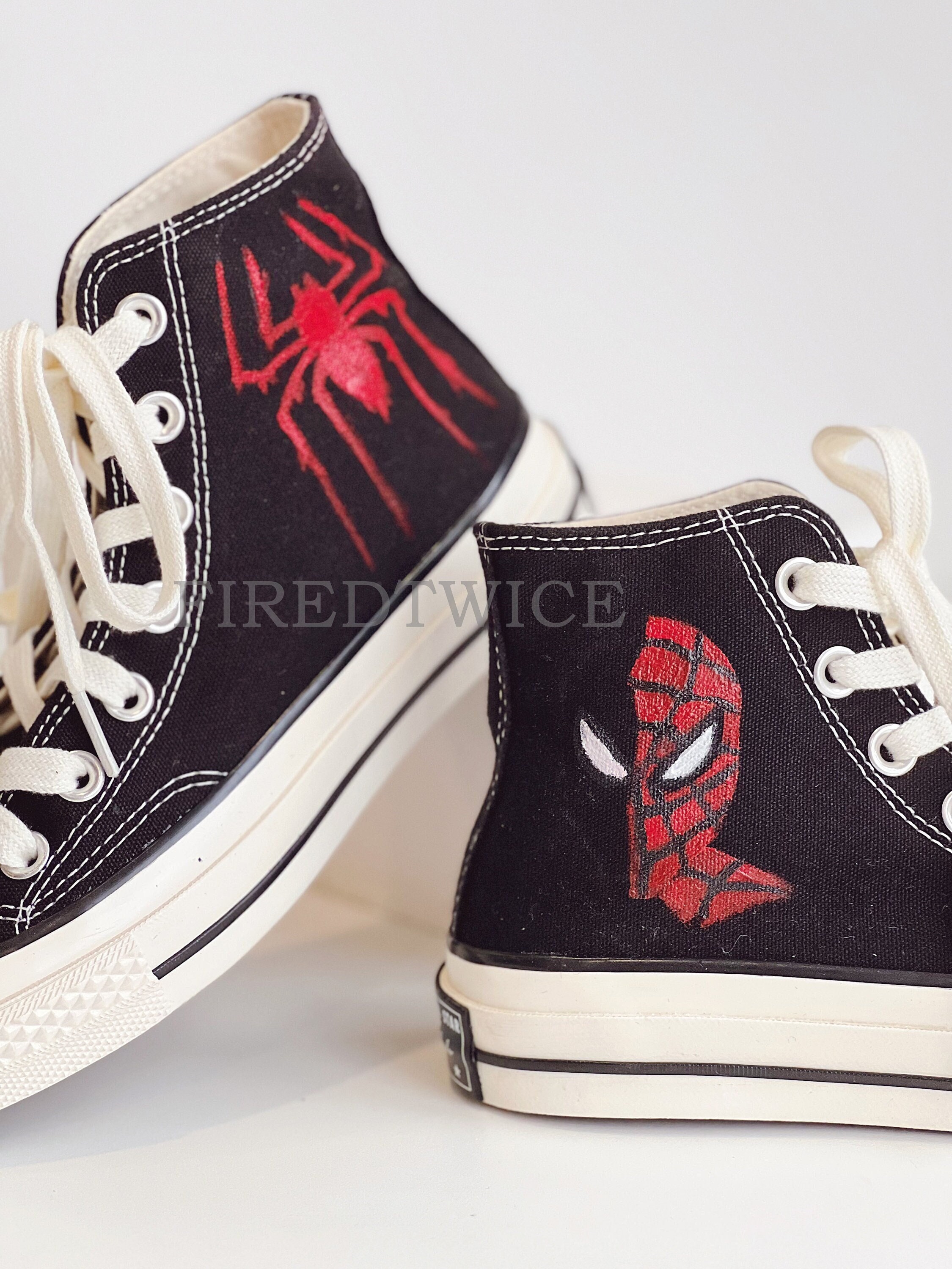 spiderman converse shoes