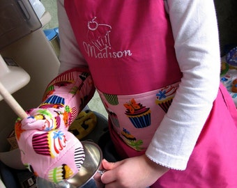 Chef or Baker's Set for Your Child, Personlized