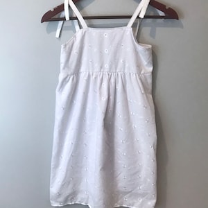White Eyelet Sundress