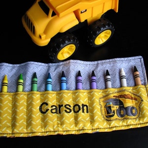 Personalized Crayon Roll image 1