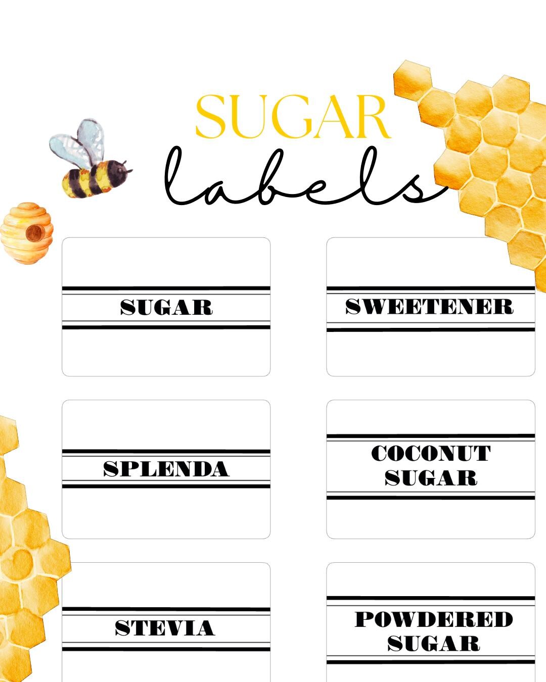 Small Sugar Label The 12 Best White Sugar Labels on the Market Right Now - Nothing Can ...