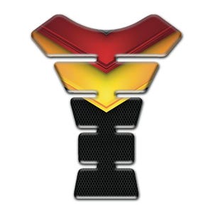Custom 3D Tank Pad Sticker – Motorcycle & Trike Fuel Tank Protector – Weatherproof Domed Vinyl Decal Guard