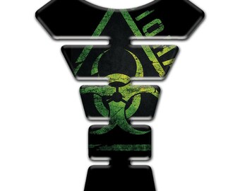 3D Resin Gel Motorcycle Tank Pad – Universal Weatherproof Decal Guard
