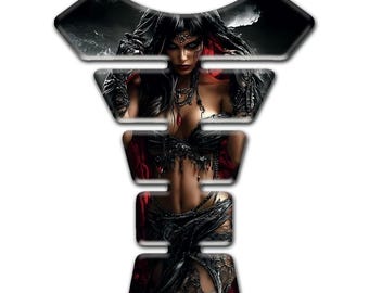 Custom Motorcycle Tank Pad 3D Resin – Waterproof Epoxy Tank Protector – Personalized Logo Decal – Scratch Resistant