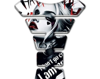 Harley 3D Resin Gel Motorcycle Tank Pad – Universal Weatherproof Decal Guard