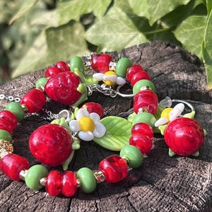 Bluino collier bleu long en veritable verre de murano venise