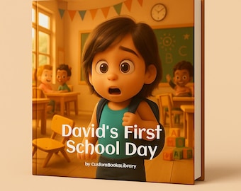 Personalized First Day of School Story Book: Custom Keepsake Gift