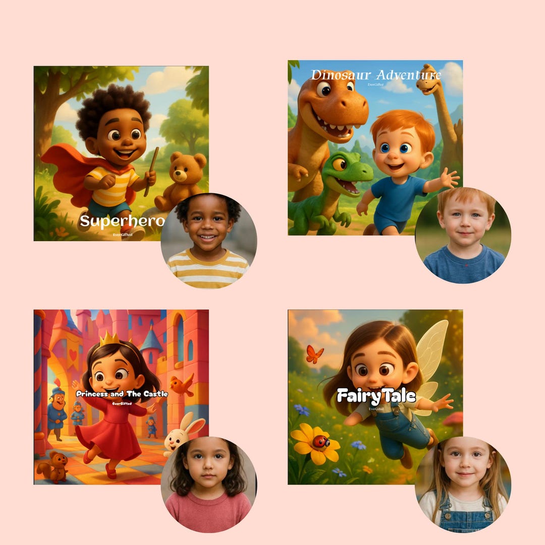 Personalized Story Book for Kids: Custom Avatar & Name (digital ...