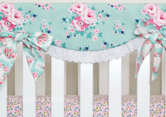 vintage crib bedding