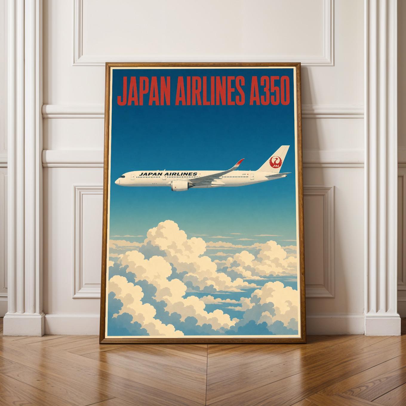 Japan airline poster - Etsy 日本