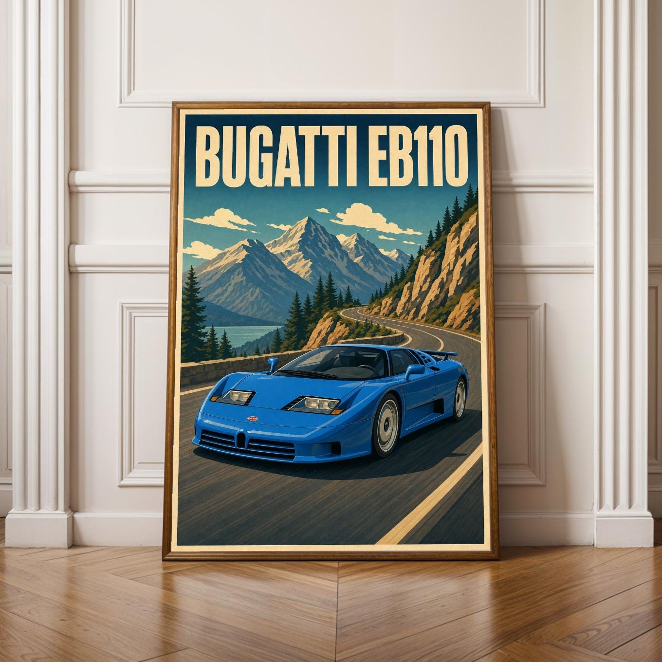 Vintage Bugatti Posters - Etsy