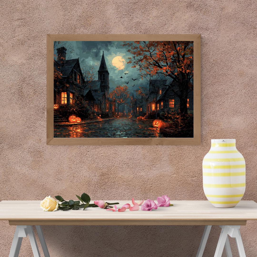 8*！様 【ハロウィン②】アクリル画 F3 風景画 絵画 8*！様 【ハロウィン②】アクリル画 F3 風景画 絵画 - メルカリ